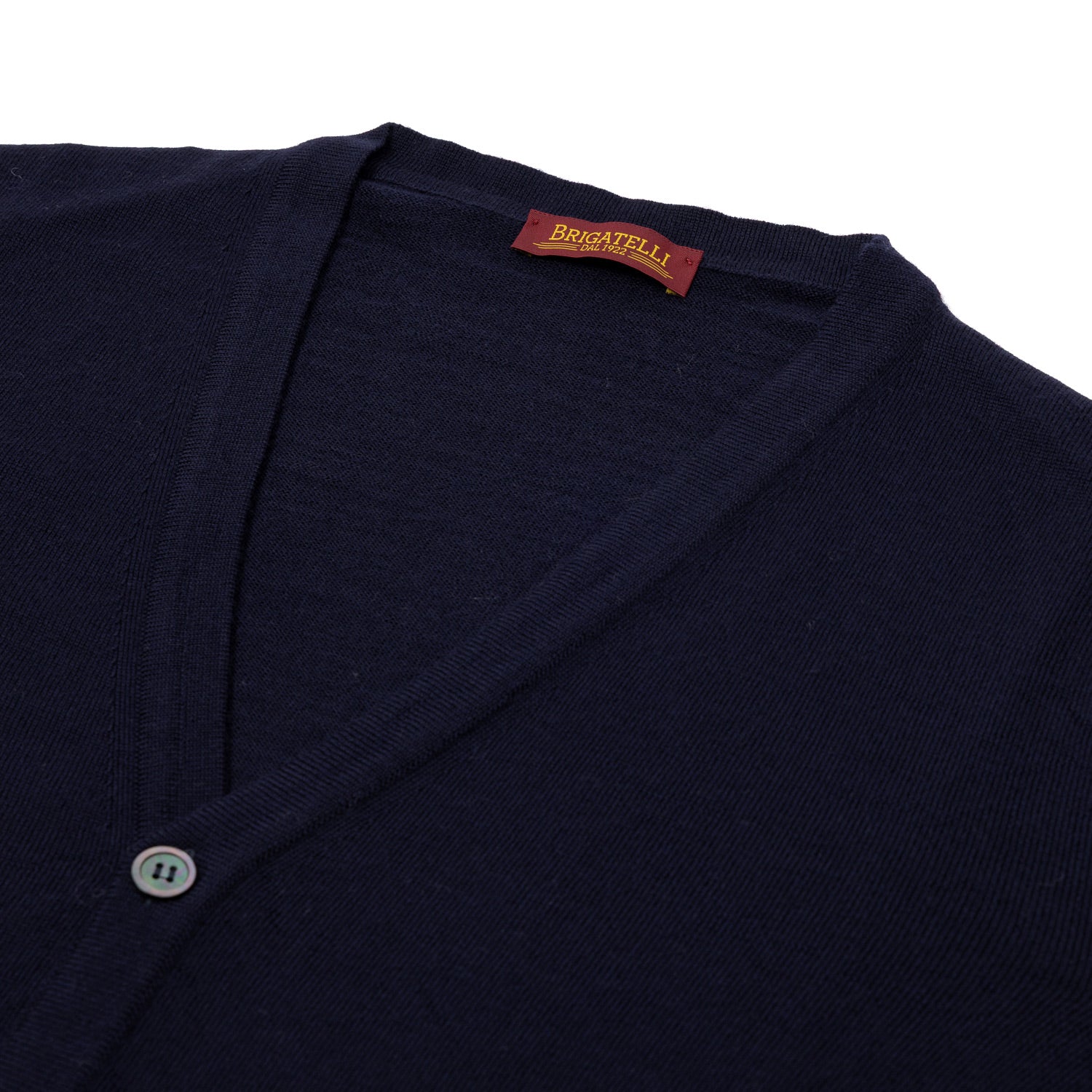 Brigatelli dal 1922 per Michael Jondral: Cardigan aus feinster Merinowolle - 12 Gauge Merino Extrafine